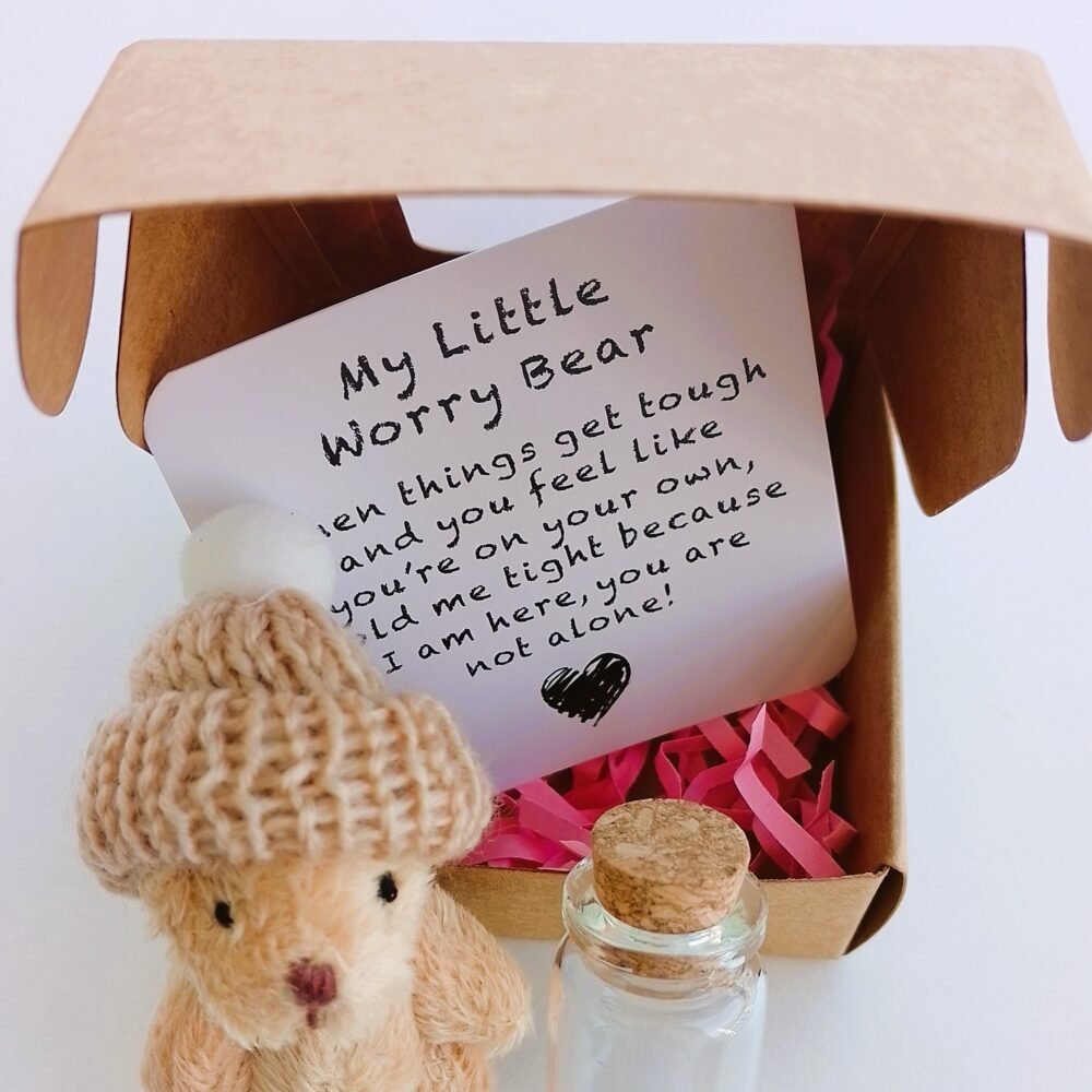 Mini Osito Guardián – Peluche Conmemorativo con Contenedor para Cenizas - Imagen 3